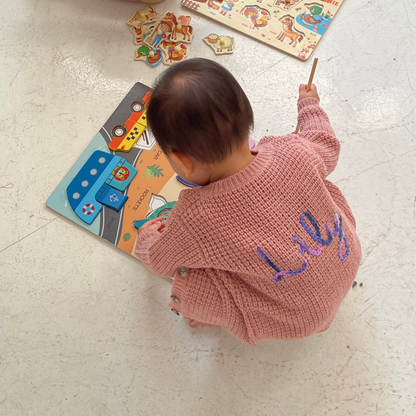 Size 2 - Dusty Pink Baby Jacket (14mo-3yo)