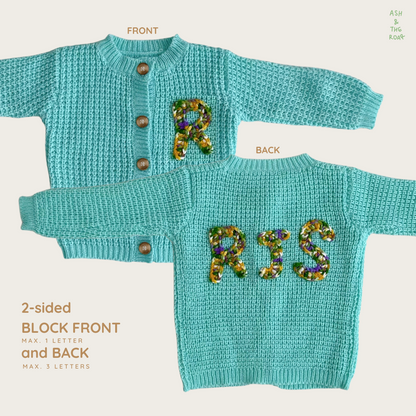 Size 1 - Tiffany Blue Baby Jacket (6-14mo)