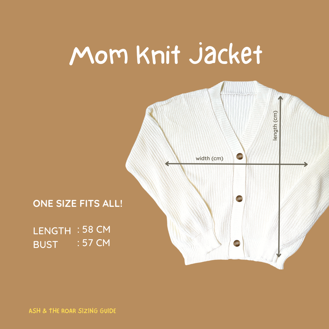 Cream Mom Jacket